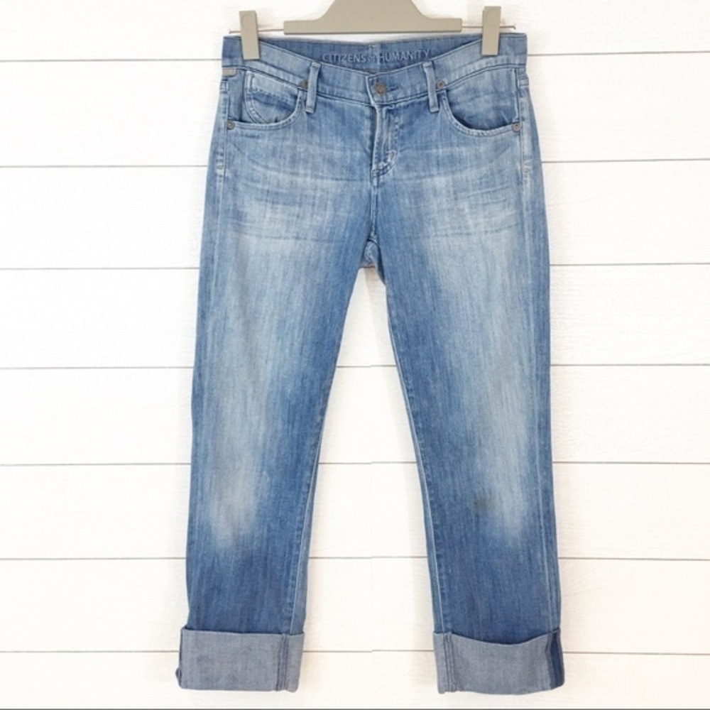 Citizens of Humanity Cropped Straight Leg …
